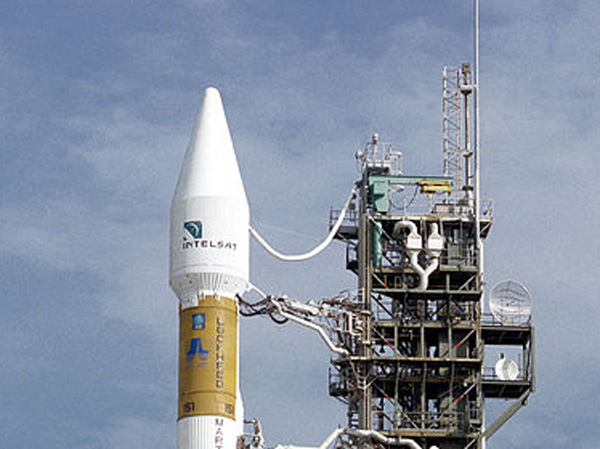 Atlas IIAS with Intelsat